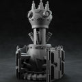 3D Printed Nafarrate Tesla Tower Space Orcs 28 32 mm D&D