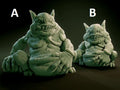 3D Printed Nafarrate Tsathoggua Lovecraftian Bestiary 28 32 mm D&D