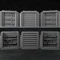 3D Printed Nafarrate Weapon Rack Set 1 Space Orcs 28 32 mm D&D