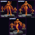 3D Printed Papsikels Advance Papsilord Feminine Leader Set January 2024 Cyberpunk 28mm 32mm
