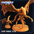 3D Printed Papsikels Alien Flying Savage Aliens vs Humans 28mm 32mm