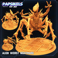 3D Printed Papsikels Alien Worst Nightmare Aliens vs Humans 28mm 32mm