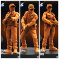 3D Printed Papsikels August 2024 Scifi Colonial Marshal Set 28mm 32mm