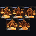 3D Printed Papsikels Bio Boosted Apex Techno Hunters Set Skull Hunters Army Bundle 2 28mm 32mm