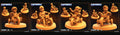 3D Printed Papsikels - Colonial Kids - 28mm 32mm