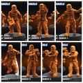 3D Printed Papsikels Colonial Space Combat Engineer Dec. 2024 SciFi 28mm 32mm