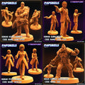 3D Printed Papsikels - Cyber Saga Episode 2 Guncraze Set - 28mm 32mm