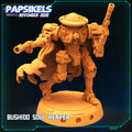 3D Printed Papsikels Cyberpunk Sci-Fi - Bushido Soul Reaver Lancer - 28mm 32mm
