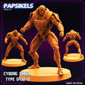 3D Printed Papsikels Cyberpunk Sci-Fi Cyborg Ender Type 5432-0 28mm 32mm