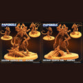3D Printed Papsikels Cyberpunk Sci-Fi Gigerian Royal Usurper King - 28mm 32mm