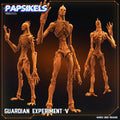 3D Printed Papsikels Cyberpunk  Sci-Fi - Guardian Experiment V - 28mm 32mm