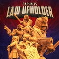 3D Printed Papsikels Cyberpunk Sci-Fi Law Upholders Set - 28mm 32mm