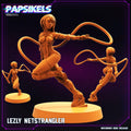 3D Printed Papsikels Cyberpunk Sci-Fi Lezly Netstrangler - 28mm 32mm