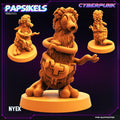 3D Printed Papsikels Cyberpunk Sci-Fi NYEK - 28mm 32mm
