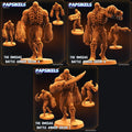 3D Printed Papsikels Cyberpunk Sci-Fi Omega Battle Armor Golem Set - 28mm 32mm