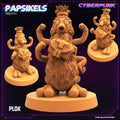 3D Printed Papsikels Cyberpunk Sci-Fi PLOK - 28mm 32mm
