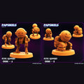 3D Printed Papsikels Cyberpunk Sci-Fi Pcpd Support Drone Set - 28mm 32mm