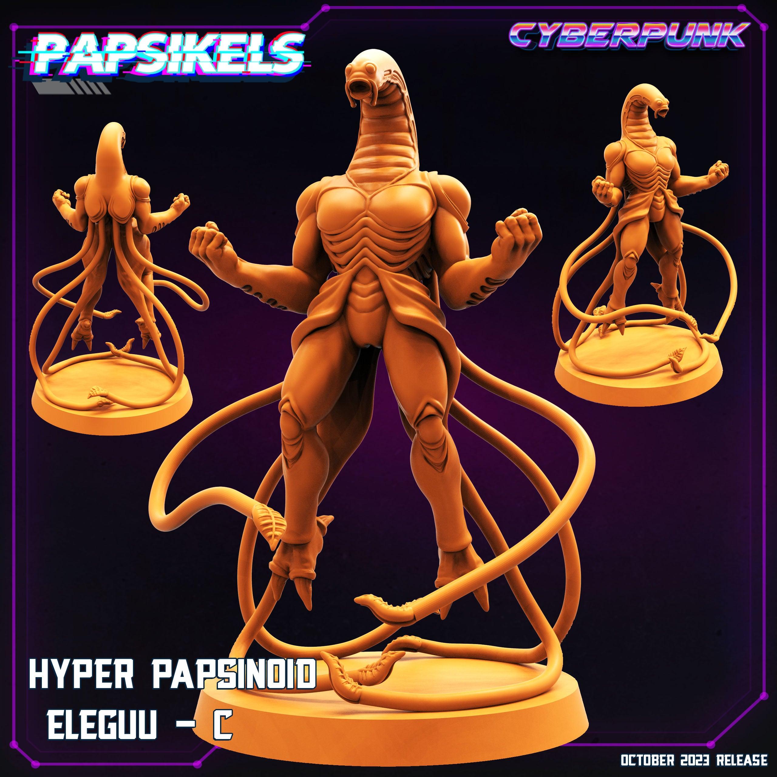 3D Printed Papsikels Eleguu C Hyper Papsinoid Eleguu Set 28mm 32mm