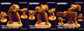 3D Printed Papsikels - Fkmsa Advance Battle Droid Armored Heavyarms Set March 2023 Cyberpunk - 28mm 32mm