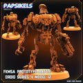 3D Printed Papsikels - Fkmsa Prototype Battle Droid Series 4 Model 12 - 28mm 32mm