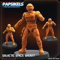 3D Printed Papsikels Galactic Space Sheriff 28mm 32mm