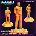 3D Printed Papsikels Human Leader Advance Hacker Ortega Handsome Joe Alemao 28mm 32mm