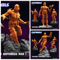 3D Printed Papsikels Humanoid Amphibious Man MARCH 2025 CYBERPUNK 28mm 32mm