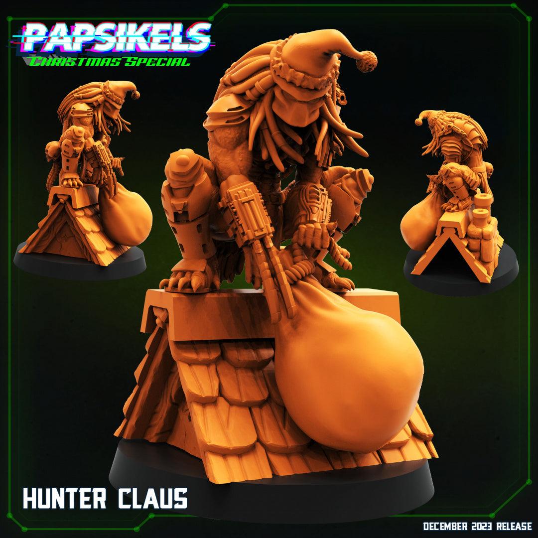 3D Printed Papsikels Hunter Claus 28mm 32mm