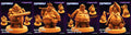 3D Printed Papsikels July 2023 - Cyberpunk Batchoy Clown Set 28mm 32mm