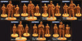 3D Printed Papsikels June 2023 Scifi - Aliens Vs Humans Part 5 Space Captain Set 28mm 32mm