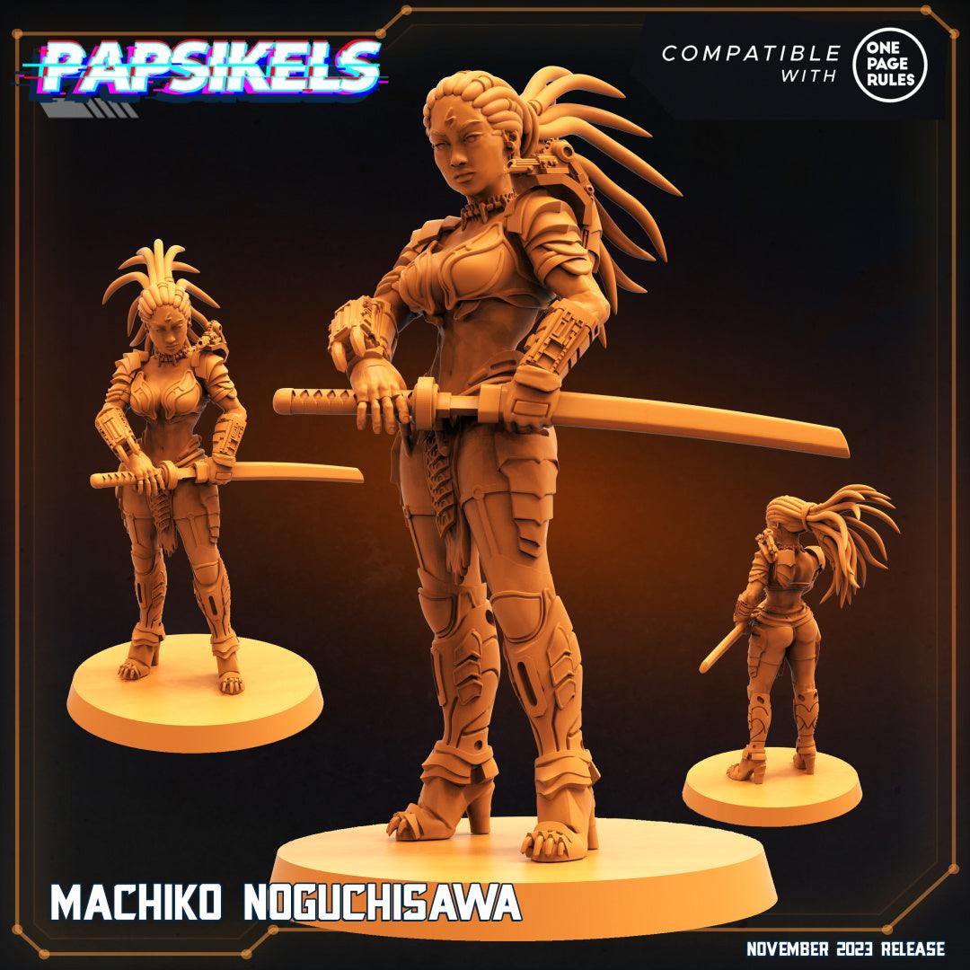 3D Printed Papsikels Machiko Noguchisawa 28mm 32mm