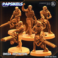3D Printed Papsikels Omega Destroyers 28mm 32mm