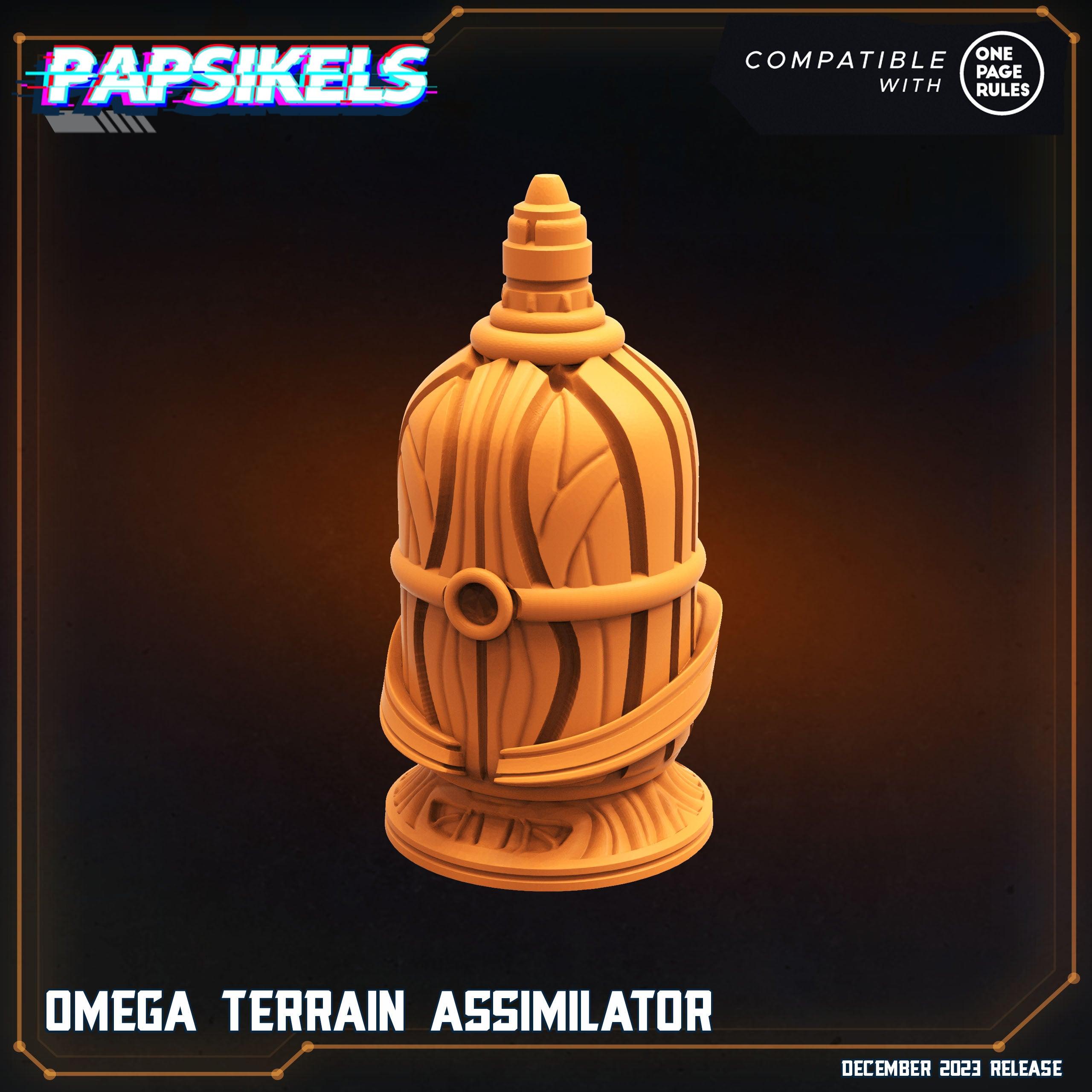 3D Printed Papsikels Omega Terrain Assimilator 28mm 32mm
