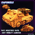 3D Printed Papsikels Papz Industries Rapsi Light High Mobility Launcher 28mm 32mm