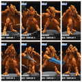 3D Printed Papsikels Sapient Humanoid Low Ranked Templars MARCH 2025 CYBERPUNK 28mm 32mm