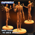 3D Printed Papsikels Sci-Fi Omega Leader The Genetic Architect - 28mm 32mm