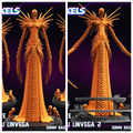 3D Printed Papsikels Silicon Life Davine Lu Linvega Set October 2024 Cyberpunk 28mm 32mm