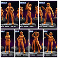 3D Printed Papsikels Synthetic Augmented Cybernetic Human Nov 2024 Cyberpunk 28mm 32mm