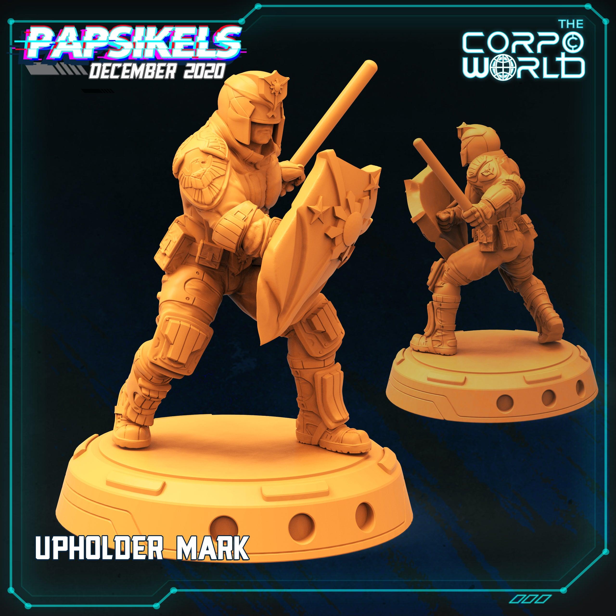 3D Printed Papsikels Upholder Mark Justice 28mm 32mm