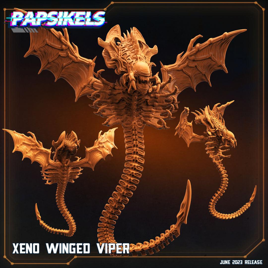3D Printed Papsikels - Xeno Winged Viper - 28mm 32mm