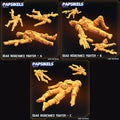 3D Printed Papsikels Xenowars Genesis Dead Resistance Fighter Set 28mm 32mm