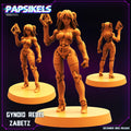 3D Printed Papsikels Zabetz Gynoid Rebel 28mm 32mm