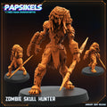 3D Printed Papsikels Zombie Skull Hunter 28mm 32mm