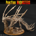 3D Printed Print Your Monsters Bones Dragon Land of Bones Set 28mm - 32mm D&D Wargaming