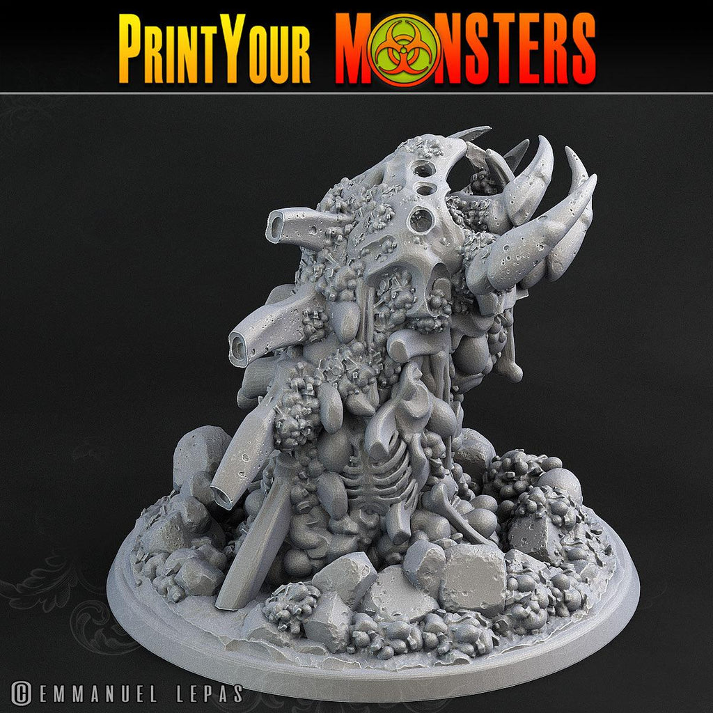 3D Printed Print Your Monsters Bones Worms Land of Bones Set 28mm - 32mm D&D Wargaming