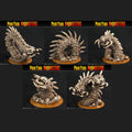 3D Printed Print Your Monsters Bones Worms Land of Bones Set 28mm - 32mm D&D Wargaming