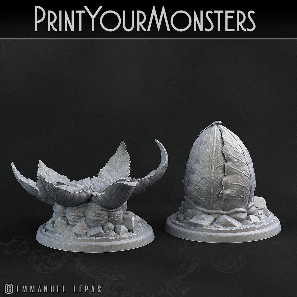 3D Printed Print Your Monsters Burrowed Leaftongue Tarantulas Carniflora Jungle Predators28mm - 32mm D&D Wargaming