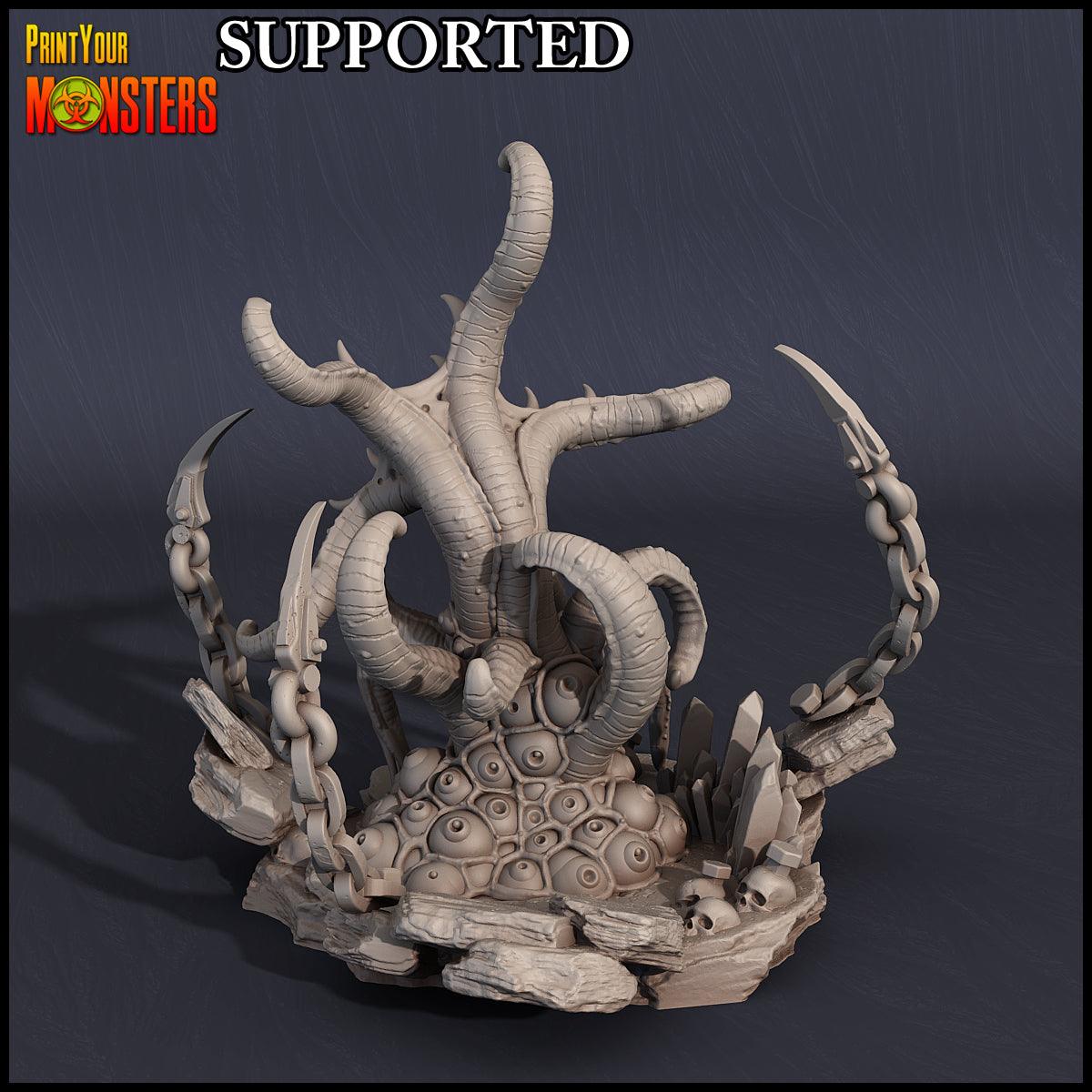 3D Printed Print Your Monsters Chaos Creature Set 28mm - 32mm D&D Wargaming