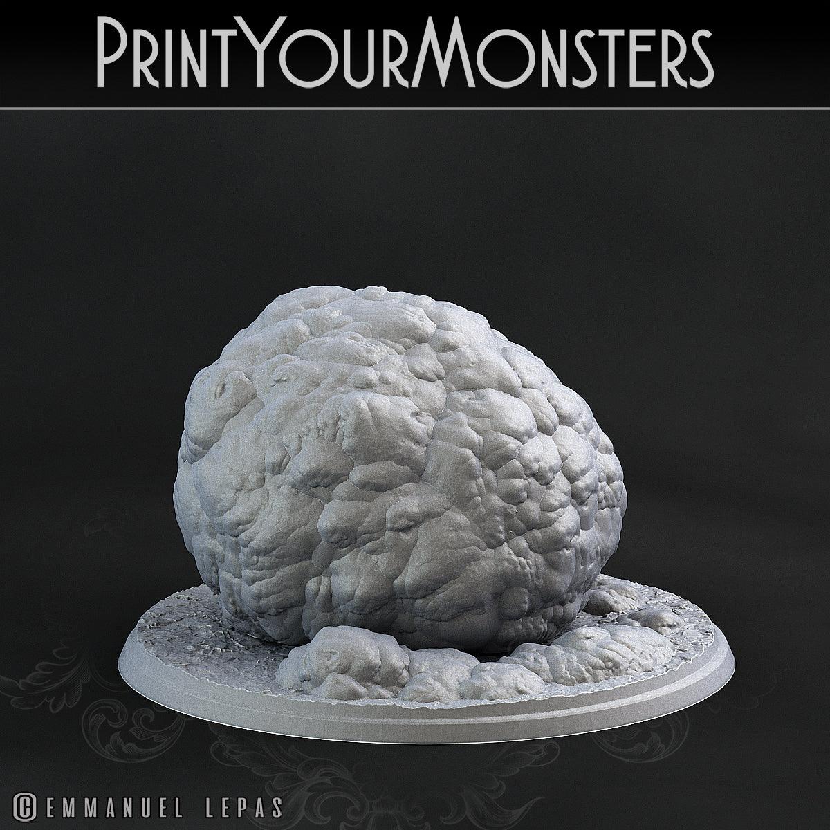 3D Printed Print Your Monsters Clay Golems - Total Golems 28mm - 32mm D&D Wargaming
