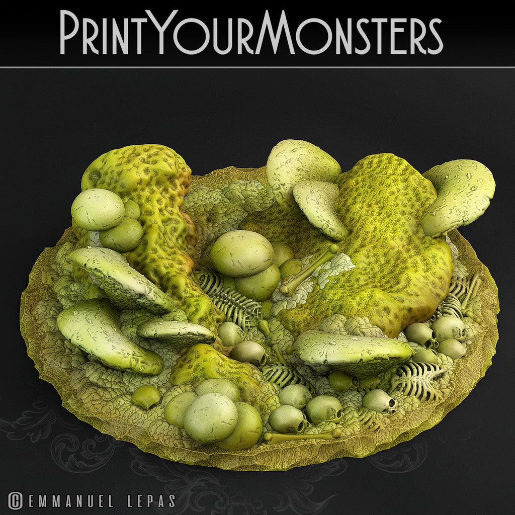 3D Printed Print Your Monsters Dancing Toadstool Spider 28mm - 32mm D&D Wargaming